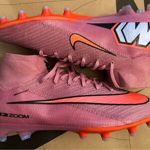 Nike Mercurial Superfly 10 Elite AG Mens Sz 10.5 Pink Flamingo Cleat FQ8339-600